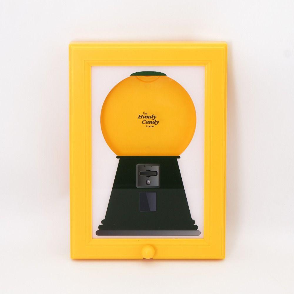 Easy Restock Candy Dispenser Picture Frame Dust-proof Vintage Candy Dispenser for Candies/Nuts