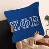Zeta Phi Beta Sorority Cushion Cover Car Throw Pillow Case For Sofa Car Christmas Gift 40X40Cm 45X45Cm