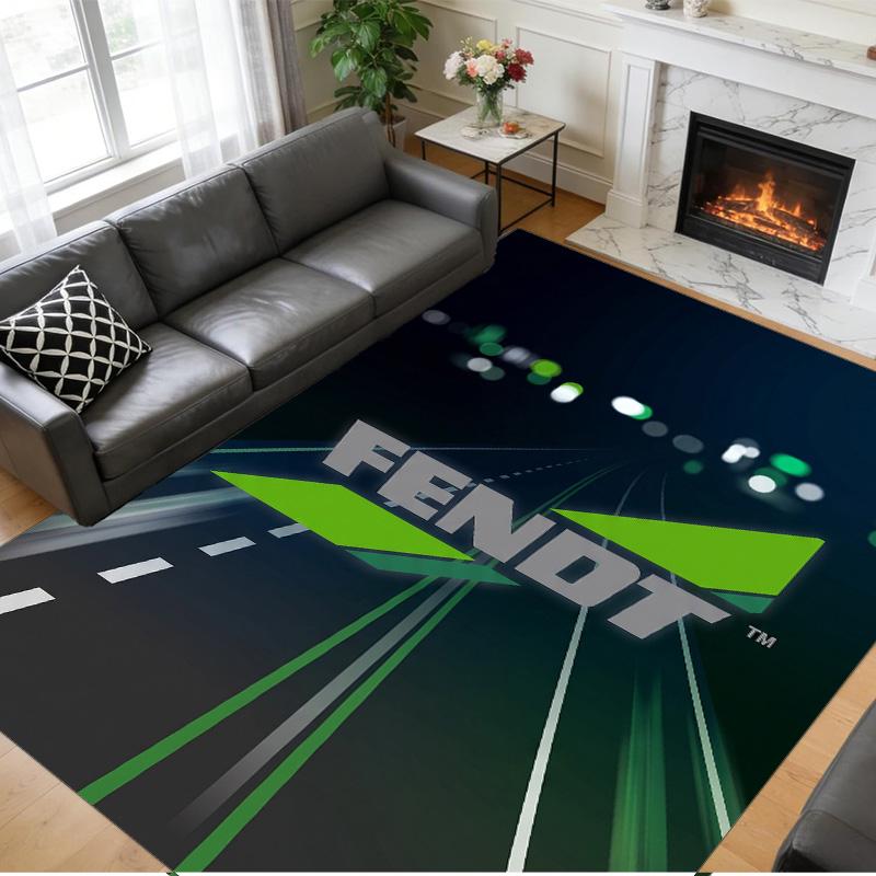 Fendt Print Crystal Velvet Plush Rug Wear?Resistant Anti?Slip Floor Mat For Indoor Household Decoration