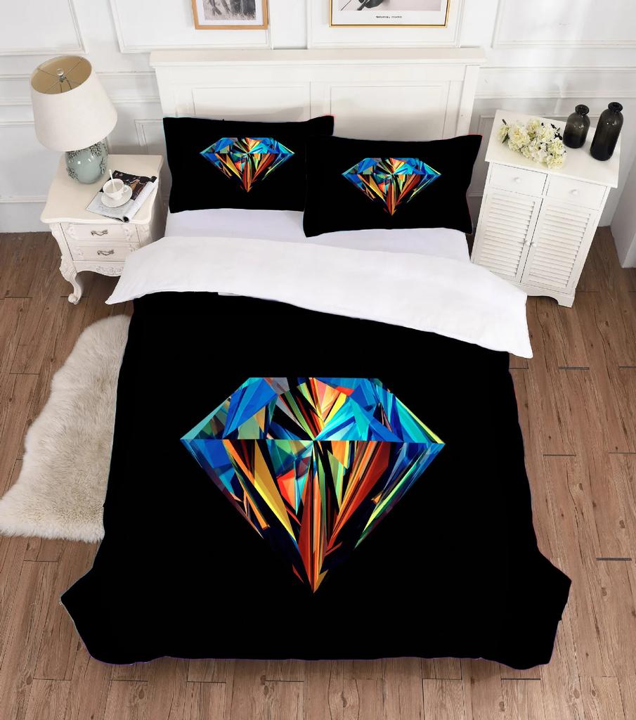 Pattern Dream Fabric Pretty Butterfly Bedding Set Purple Pink Duvet Cover Set Bedding Cartoon Singl Double Cover Bed 200X200 Hot