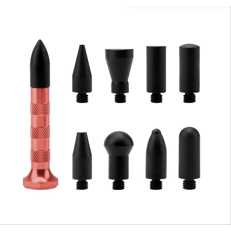 Молоток для ремонта вмятин на автомобиле Инструменты для удаления вмятин Инструмент для удаления вмятин с градом Ручка-тапочка Набор автомобильных листов Универсальные автомобильные аксессуары