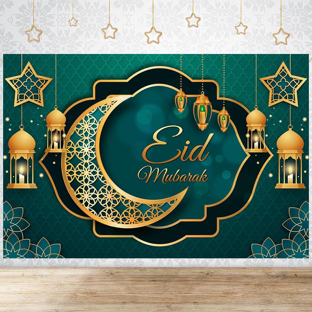 Тема вечеринки Ид Традиционный фон Украшения Ramadan Mubarak для дома Исламский Мусульманский Kareem Eid Al Adha Реквизит Подарок Постер