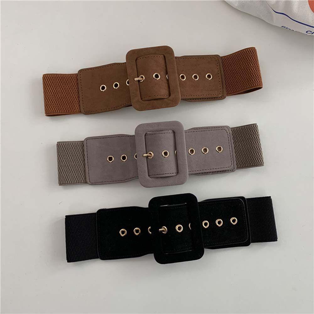 Strap Wide Waistband Dress Decoration Female Waist Strap Women Belt Elastic Waist Belt Cummerbunds