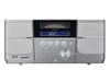 Koizumi Stereo CD System with Card Slot Recording Wall Mountable Silver USB/SD SDD-4347/S