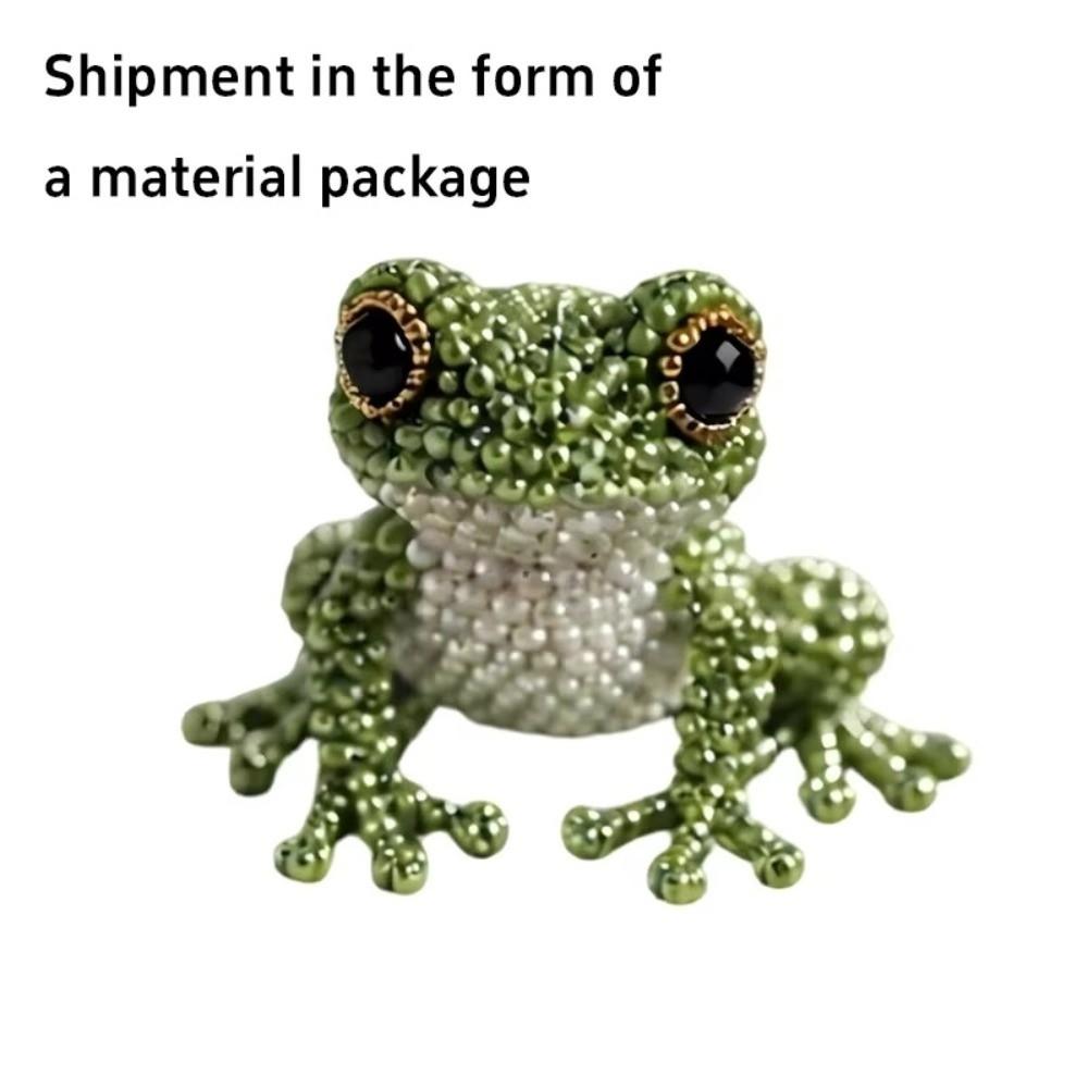 Craft 3D Beaded Animal Kit Animal Shape DIY Bead Craft Kit DIY 3D Beaded Ornament Set  Home Decor