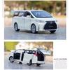 1/32 Lexus LM300h MPV игрушечный автомобиль литой металлический сплав фургон миниатюрный инерционный звук и свет коллекционная модель подарок для мальчиков