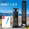 Rubber Watchband For Suunto Watch Band Ambit 1/2/2S/2R/3 Sport/3 Run/3 PEAK Watches Replacement Wrist Bands Flexible Strap