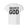 Я верю в Бога Унисекс Футболка с принтом Для христиан и энтузиастов веры Sof