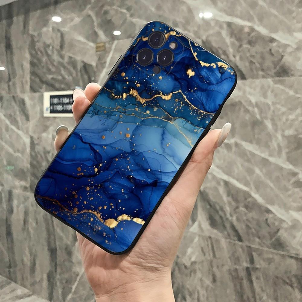 Мраморный чехол для телефона iPhone 15 14 11 12 13 Mini Pro XS Max Cover 6 7 8 Plus X XR SE 2020 Funda Shell