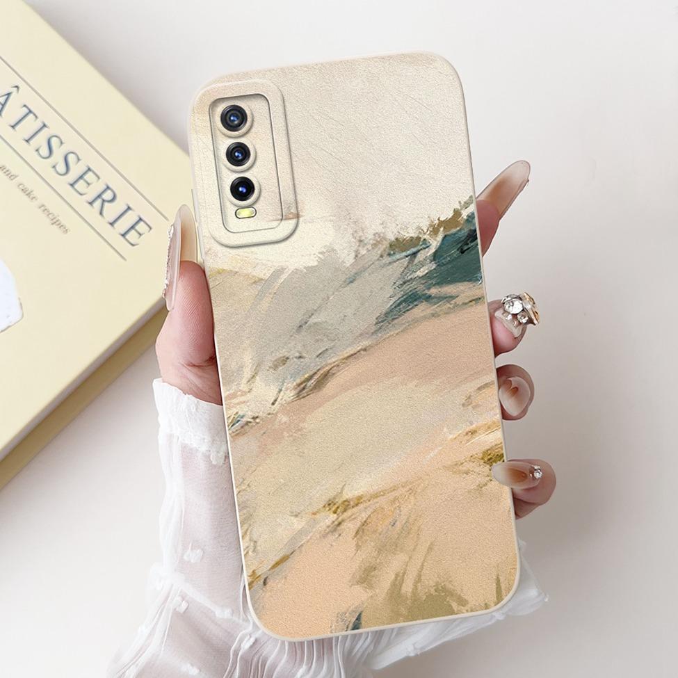 Для Vivo Y20 Y20i Y20g Y20s Чехол Роскошные Цветы Милый Мультяшный Забавный Девочки Задняя Крышка Для Vivo V2029 V2065 V2032 V2027 Чехол для Телефона