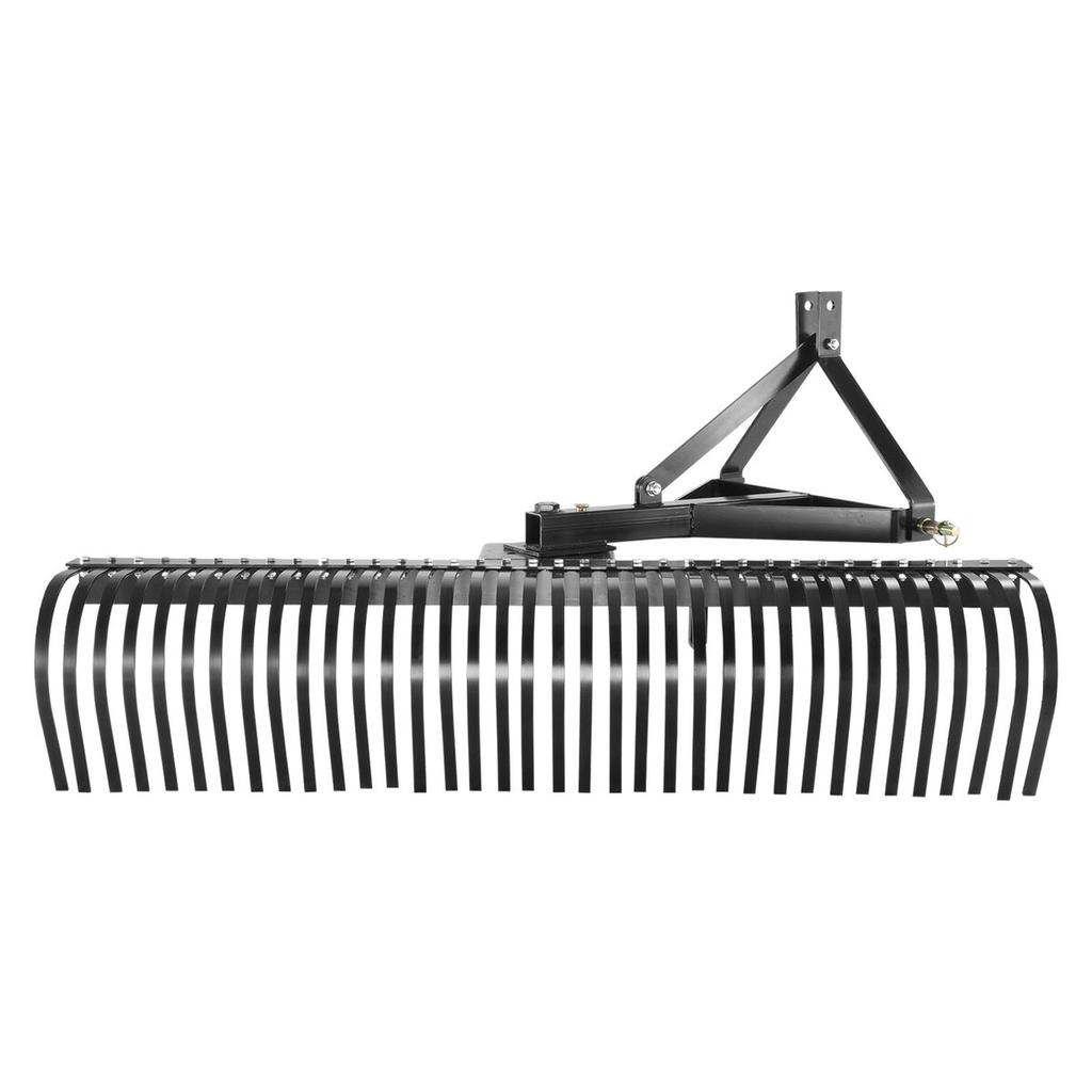 Tow Behind Dethatcher 72" 3-Point Lawn Dethatcher Rake with Attachments