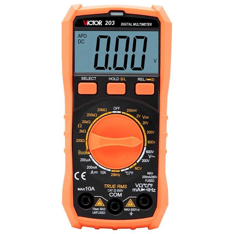 VICTOR 203 Digital Multimeter (CN version)