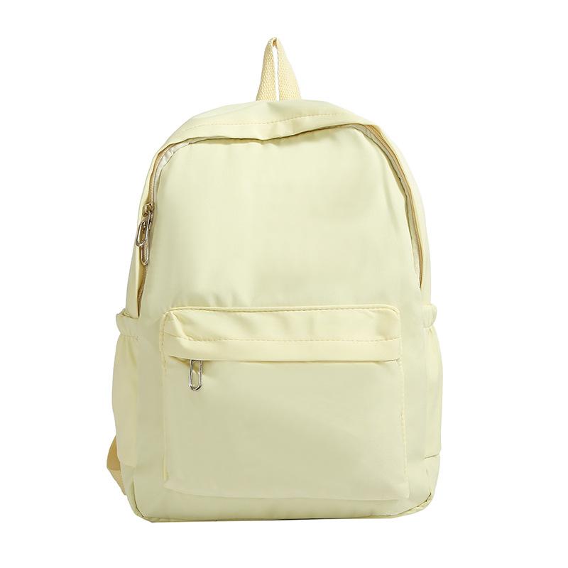 Schoolbag new school daily travel schoolbag for men and women large capacity lightweight student backpack simple lightweight high value