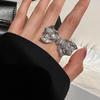 Chic Adjustable Copper Bowknot Ring For Women Perfect For Everyday Fashion Style