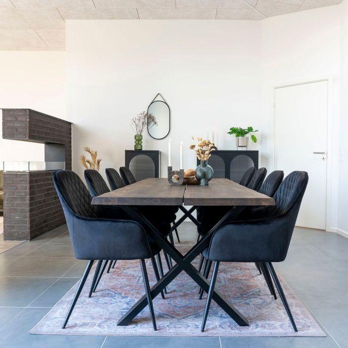 Tapis orange et bleu 160 x 230 cm