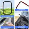 QHCP Car Fuel Tank Cover Sealing Strip Soft Rubber Fuel Tank Cover Ring Seal Strip Dustproof For Toyota RAV4 2026-2031 Accessory