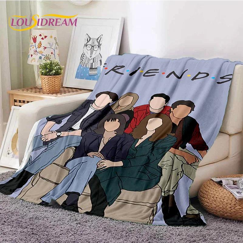 New Friends Classics TV 3D Soft Flannel Blanket for Beds Bedroom Sofa Picnic,Throw Blanket for Cover Outdoor Leisure Kid Gift