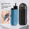 Rechargeable Nose Hair Trimmer for Men Women IPX7 Waterproof Electric Nasal Hair Cutter 360-degree Double-Edged Blade Grooming Tool
