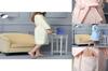 Hotel Cotton Waffle Weave Bathrobe With Embroidered Logo For Spa And Hospitality Use