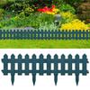 VidaXL Lawn Edging 25 Pcs Green 10 M PP 48617