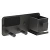 Hands Free Hair Dryer Holder Storage Box Aluminum Shelf For Bathroom Organizer Storage Rack Bathroom Accessories Set
