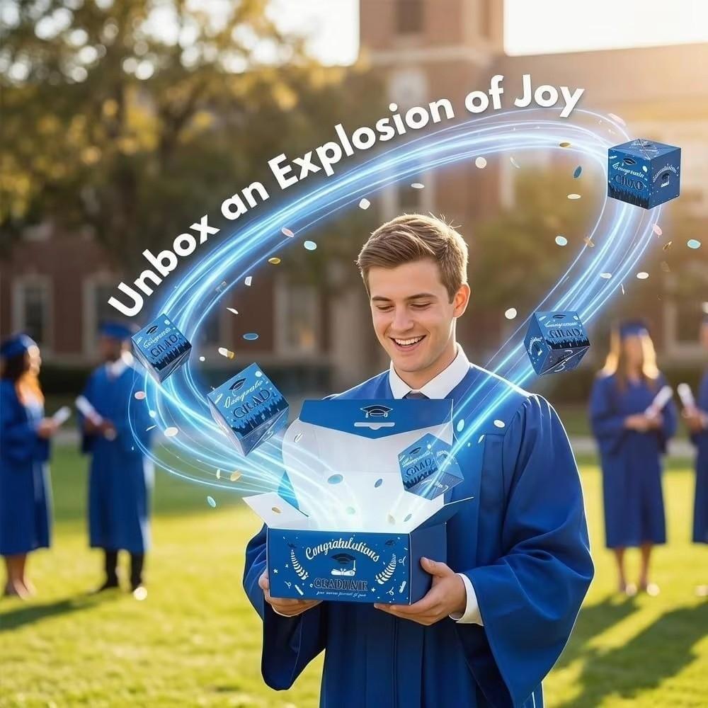Wrapping Card Graduation Explosion Box Graduation Party Decoration