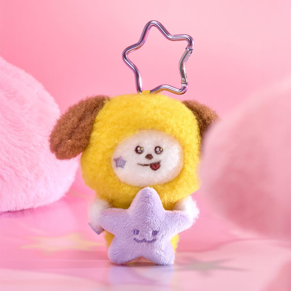 BT21 Путешествие Фиолетовая Звезда ЧИММИ Плюшевый Брелок