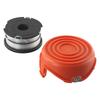 Spool Line +Cover Cap For Black &Decker GL315 GL350 GL650 GL337SB GL546SC