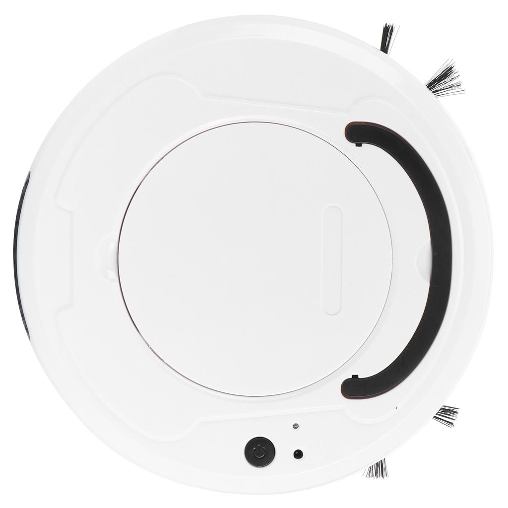 Intelligent Sweeping Robot 3-in-1 USB Robotic Vacuum Cleaner Home Cleaning Supplies White