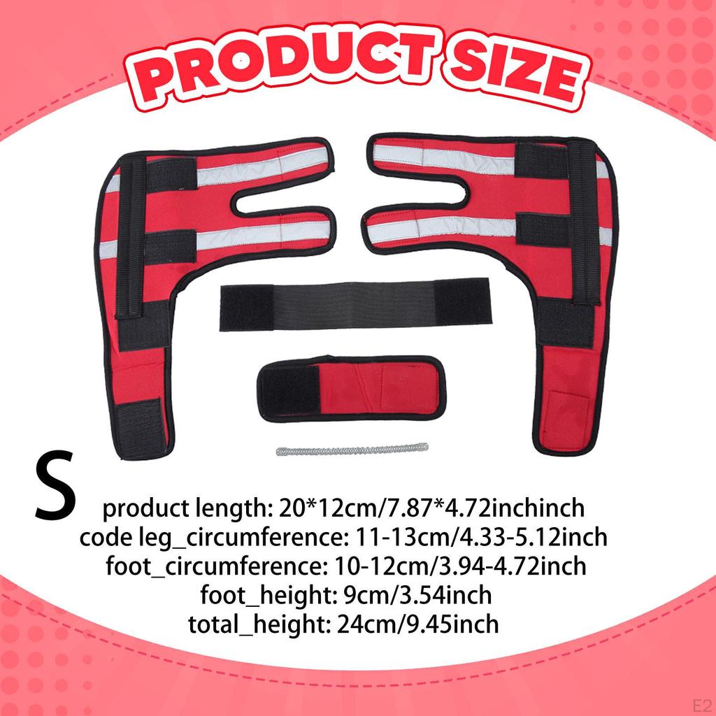 Pet Knee Pads Dog Elbow Protectors Portable Lightweight Accessories Comfortable Insulated