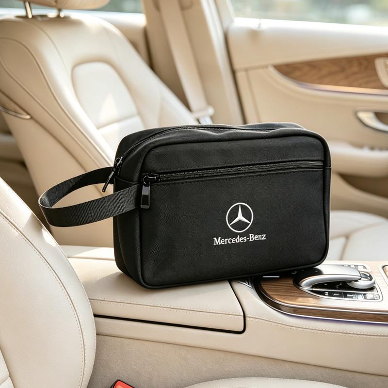 VFO1 Канвас Сумка Benz Органайзер для Автомобиля Сумка для Mercedes Benz AMG W203 W220 W205 W211 W212 Сумка для Хранения в Автомобиле Аксессуары брелок
