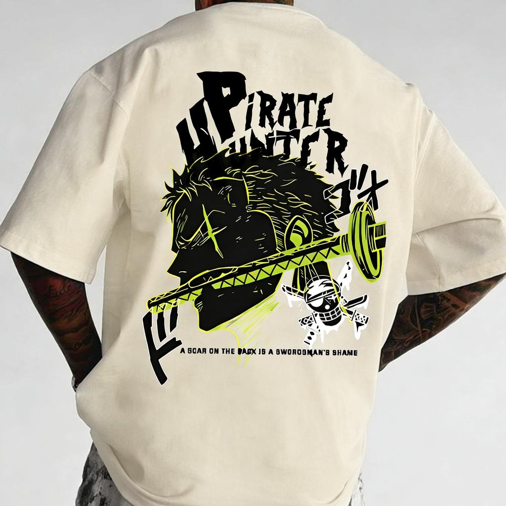 Plus Size One Piece Anime Printed Men and Women Tshirt Summer Casual Parent Child Top Fashion Street Wear Y2K Harajuku Style