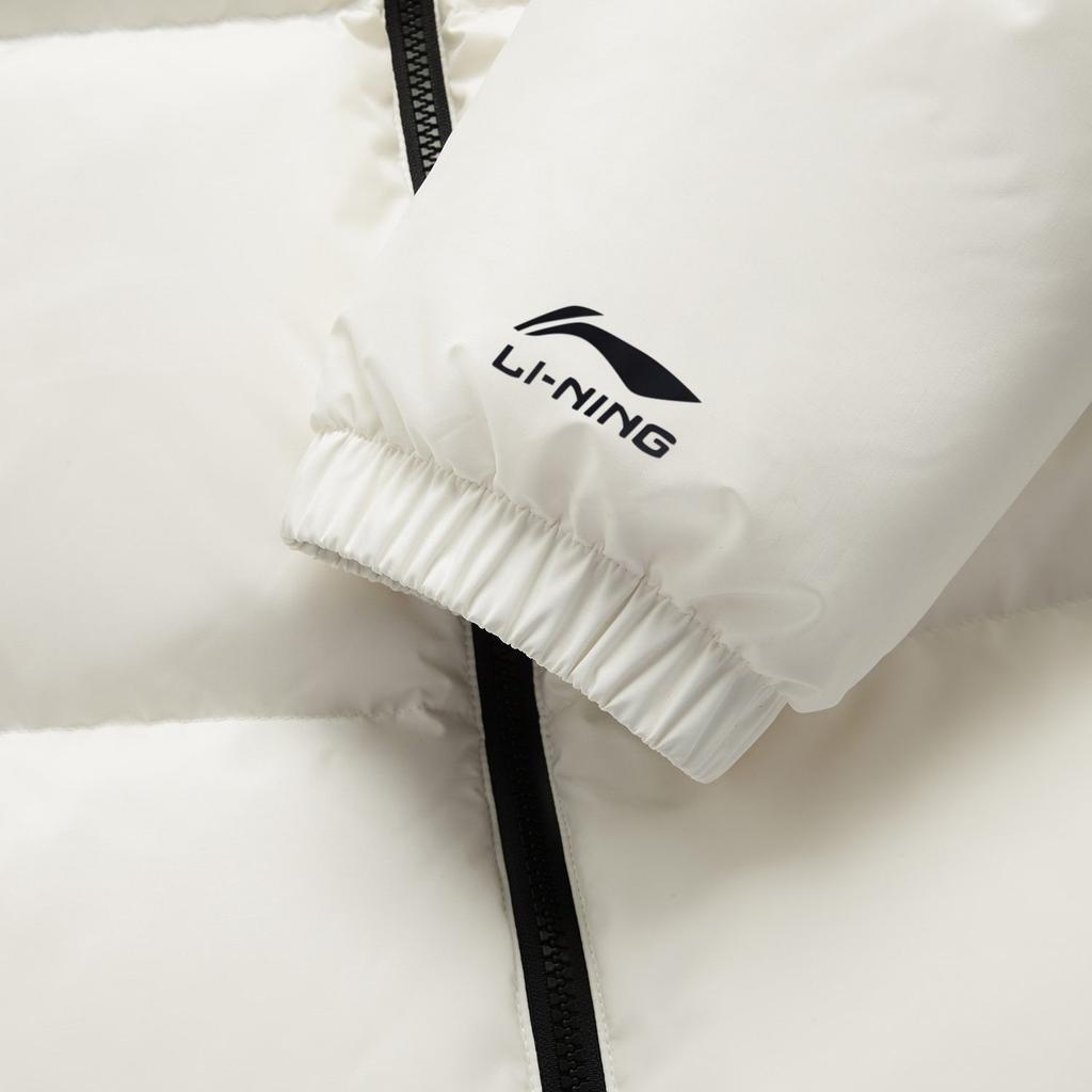 Пуховик Li Ning Унисекс Цвет слоновой кости AYMU239-1