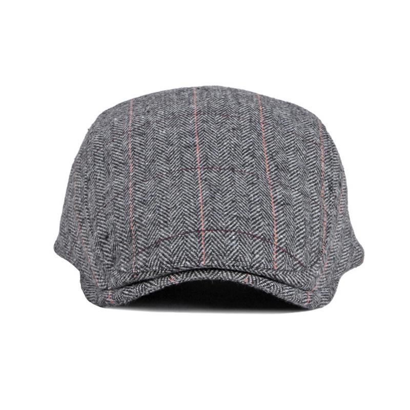 Осенне-зимние береты с рисунком «елочка», мужские береты в британском стиле ретро с утиным языком, Гэтсби, шляпы художников, плоская шляпа, шляпа водителя, шляпа плюща, Gorro Hombre Boina