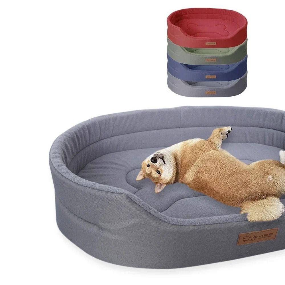Wear-resistant Dog Sofa Bed Anti-Mite Pet Kennel Cushion Pet Sleeping Bed for Four Seasons