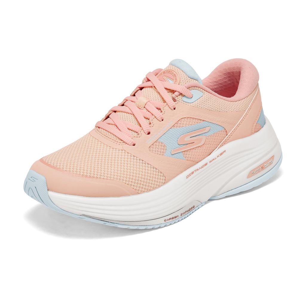 Skechers Go Walk Distance Walker Мягкие Удобные Нескользящие Прочные Низкие Повседневные Беговые Кроссовки Женские кроссовки Розовый 125133-PCH