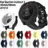 Силиконовый Чехол Для Garmin instinct 3 40мм 50ММ 45ММ ТПУ Мягкий корпус Умные Часы Резьба Шкала Защитная пленка для экрана Рамка Бампер Корпус