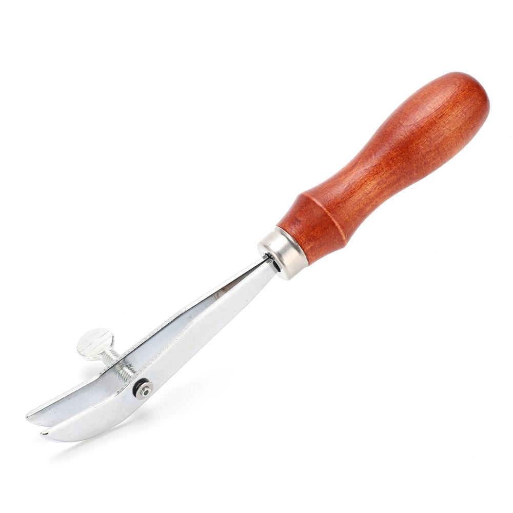 7.5 inch Leather Creaser Width Adjustable Leather Craft Tool for DIY Leathercraft Projects