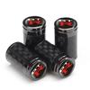 4pcs Carbon Fiber Car Tire Valve Caps for Nissan NISMO 370Z Altima Kicks MARCH NV200 QUEST Patrol Teana Decoration SS33