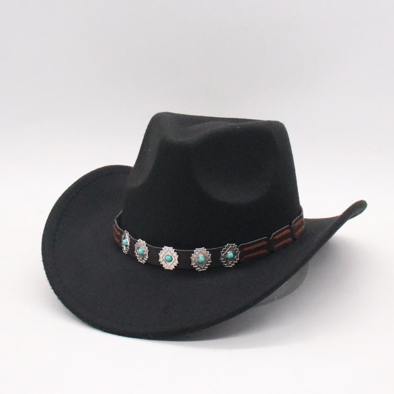 Vintage Ethnic Style British Panama Hat Hat With Hat Ring Clothing Hat Peach Heart Top Jazz Hat