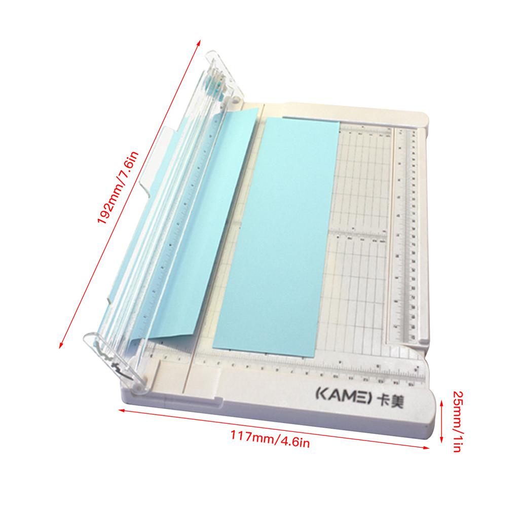 Мини-триммер для бумаги, гильотинный резак, 6 дюймов (152мм) Настольный станок для резки бумаги по длине