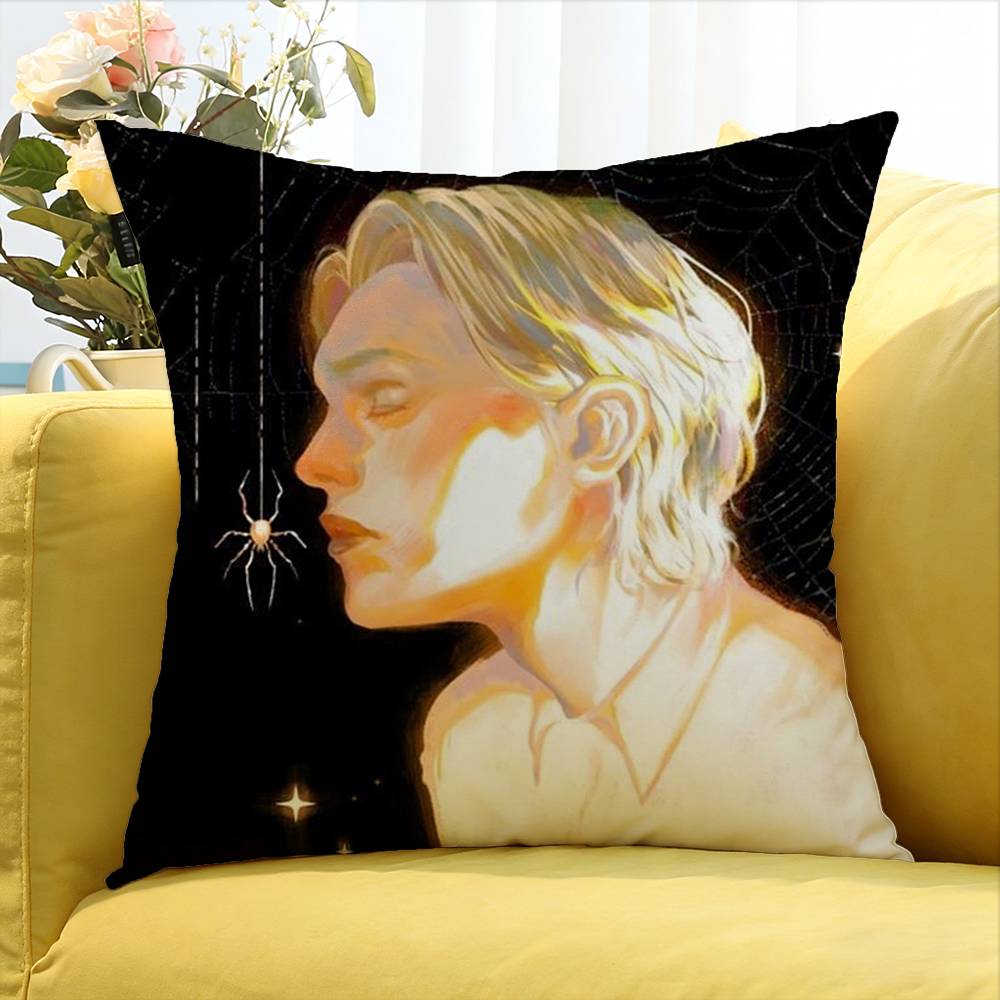 Actor JJamie Campbell World Various Sizes Square Pillow Case For Car Home Bedchamber Decor