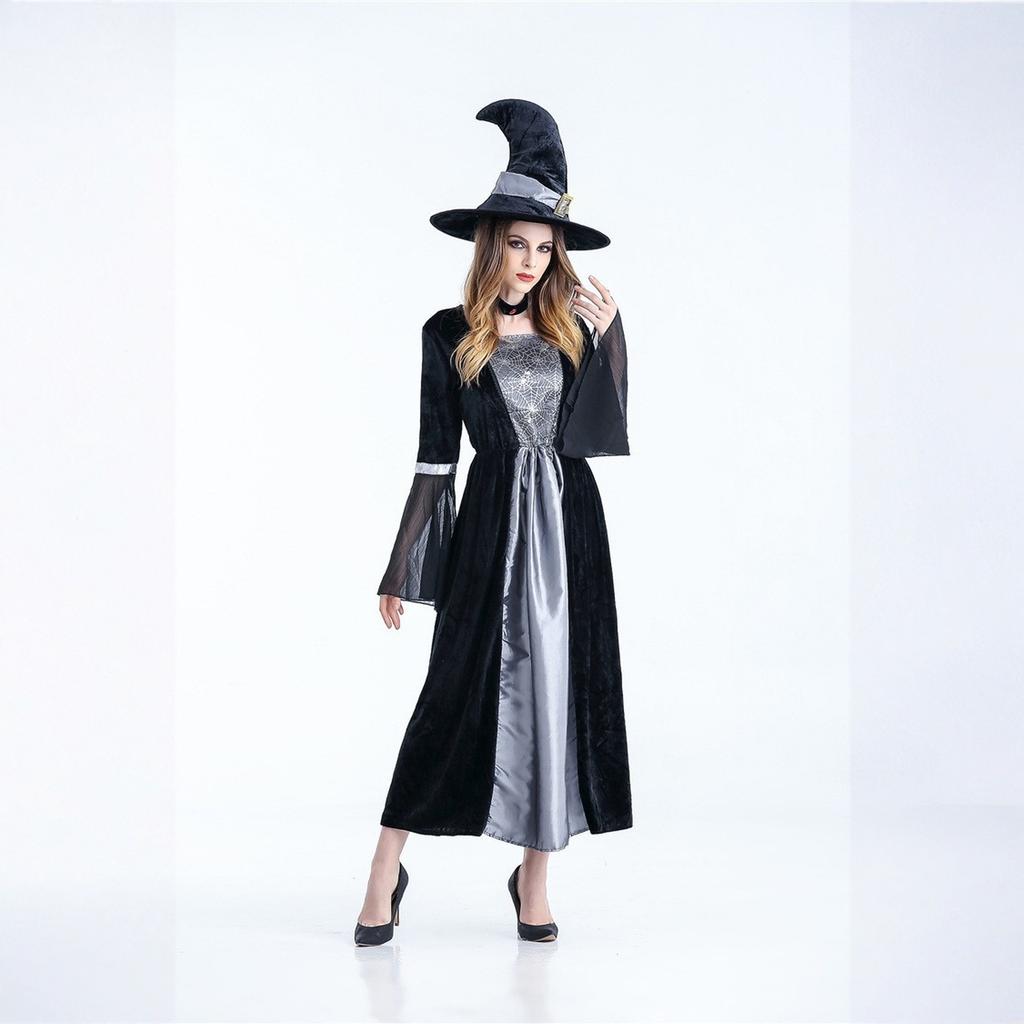Halloween Costume, Witch Costume, Cosplay Costume, Witch Cosplay Performance Costume