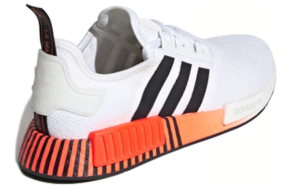 adidas Originals NMD_R1 'Glitch - White Solar Red' FV3648