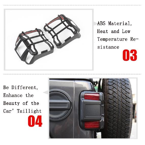 SHINEKA фары для Jeep Wrangler JL Автомобильный задний фонарь Декоративная накладка на задний фонарь Защитная наклейка для Jeep Wrangler JL