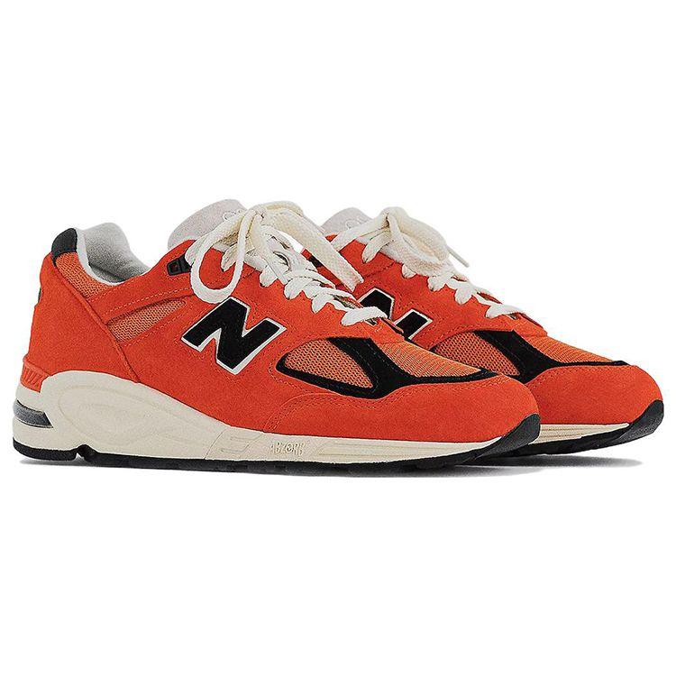 Teddy Santis X New Balance 990v2 Made In USA Marigold Unisex Sneakers Orange Black M990AI2