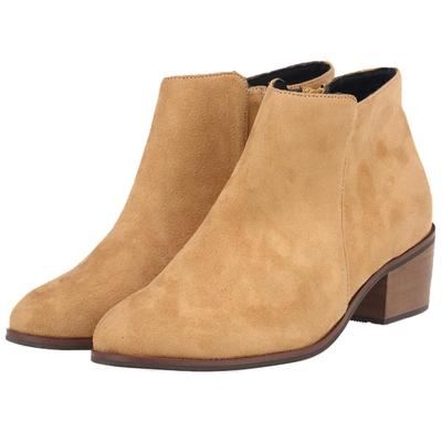 Женские кожаные ботинки на плоской подошве с острым носком на высоком каблуке, женские повседневные зимние туфли из флока, простые женские туфли