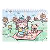 Student's Cartoon Scrapbook Notebook Useful Details Stationery School Supplies Notebook for Exquisite Thanksgiving Gift