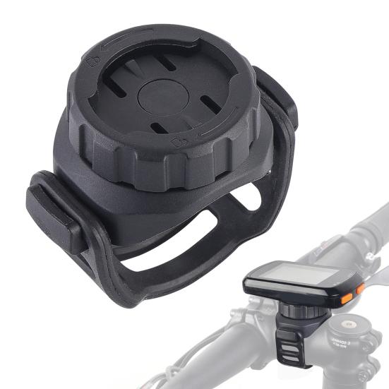 Крепление для велокомпьютера Garmin, вращающееся на 360 градусов, легкое, универсальное, для горного велосипеда, шоссейного велосипеда, держатель для компьютера на руль, аксессуары для велосипеда