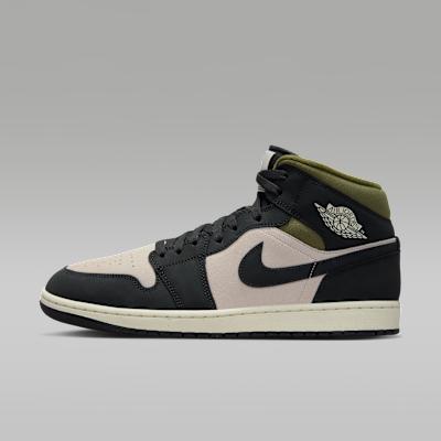 Jordan 1 Mid SE Off Noir Medium Olive